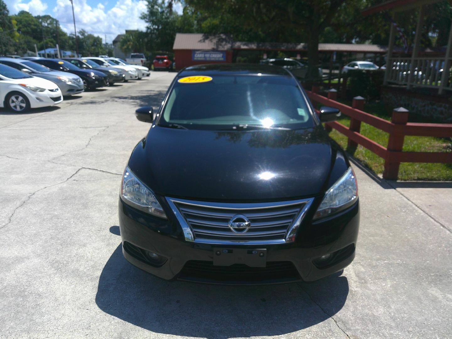 2015 BLACK NISSAN SENTRA SR; S; SL; SV (3N1AB7APXFY) , located at 1200 Cassat Avenue, Jacksonville, FL, 32205, (904) 695-1885, 30.302404, -81.731033 - Photo#0